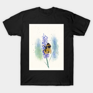 Bumblebee on Purple Flower T-Shirt